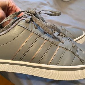 Adidas Grey with Rose Gold